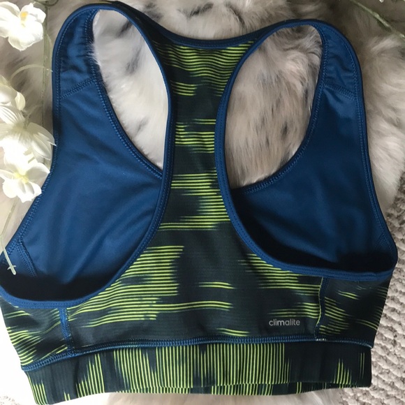 ADIDAS LADIES TECH FIT SPORTS BRA - Picture 5 of 8